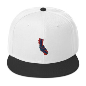 Tilted Leaf™ California (Fresno) Embroidered Snapback Hat