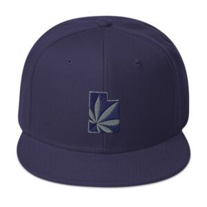 Tilted Leaf™ Utah (Logan) Embroidered Snapback Hat