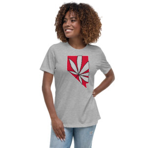 Tilted Leaf™ Nevada (Las Vegas) Ladies Relaxed T-Shirt