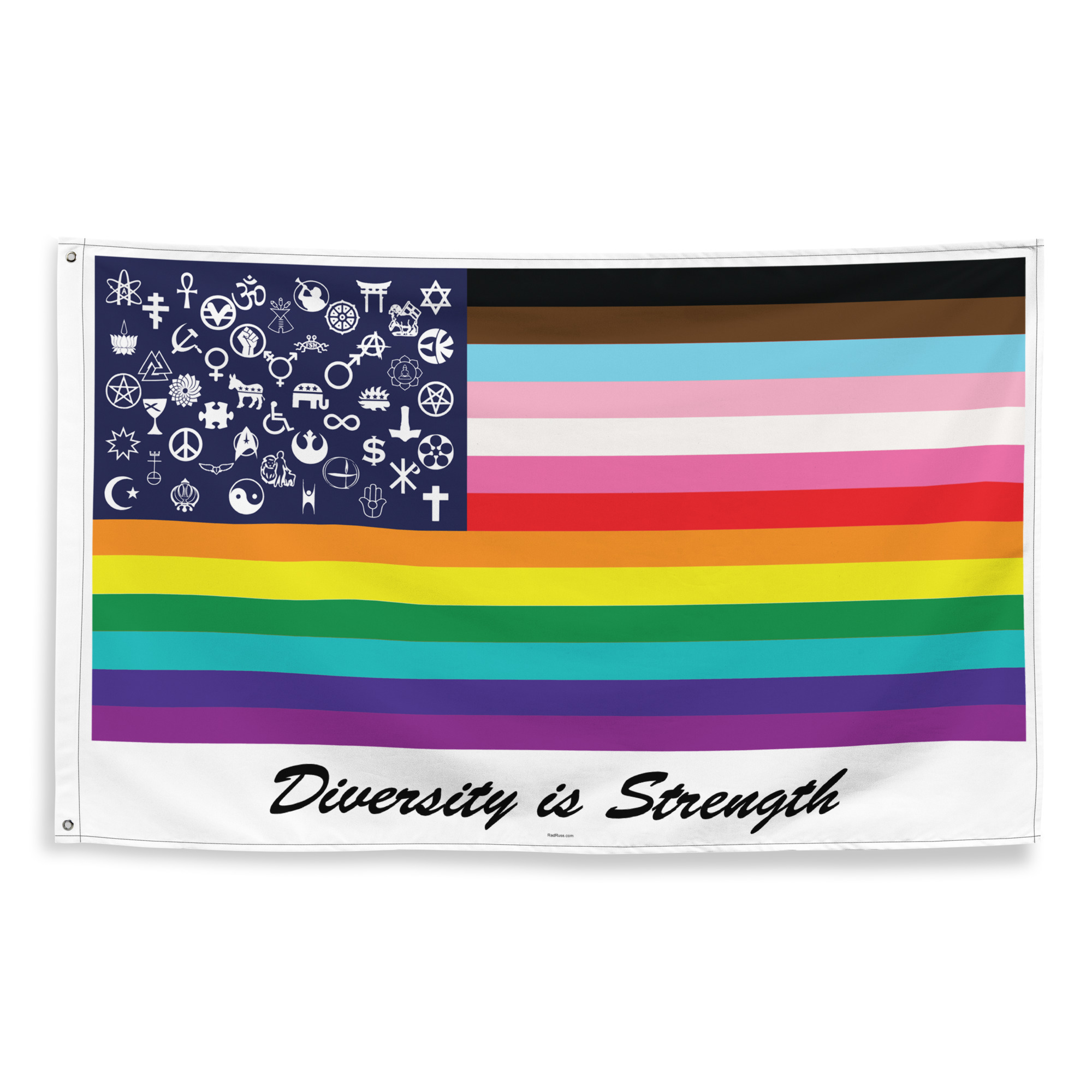 Diversity Pride Flag - RadRuss.com